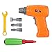 Building Block Games Set with Toy Drill & Screwdriver Tool Set | Educational Building Blocks Construction Games