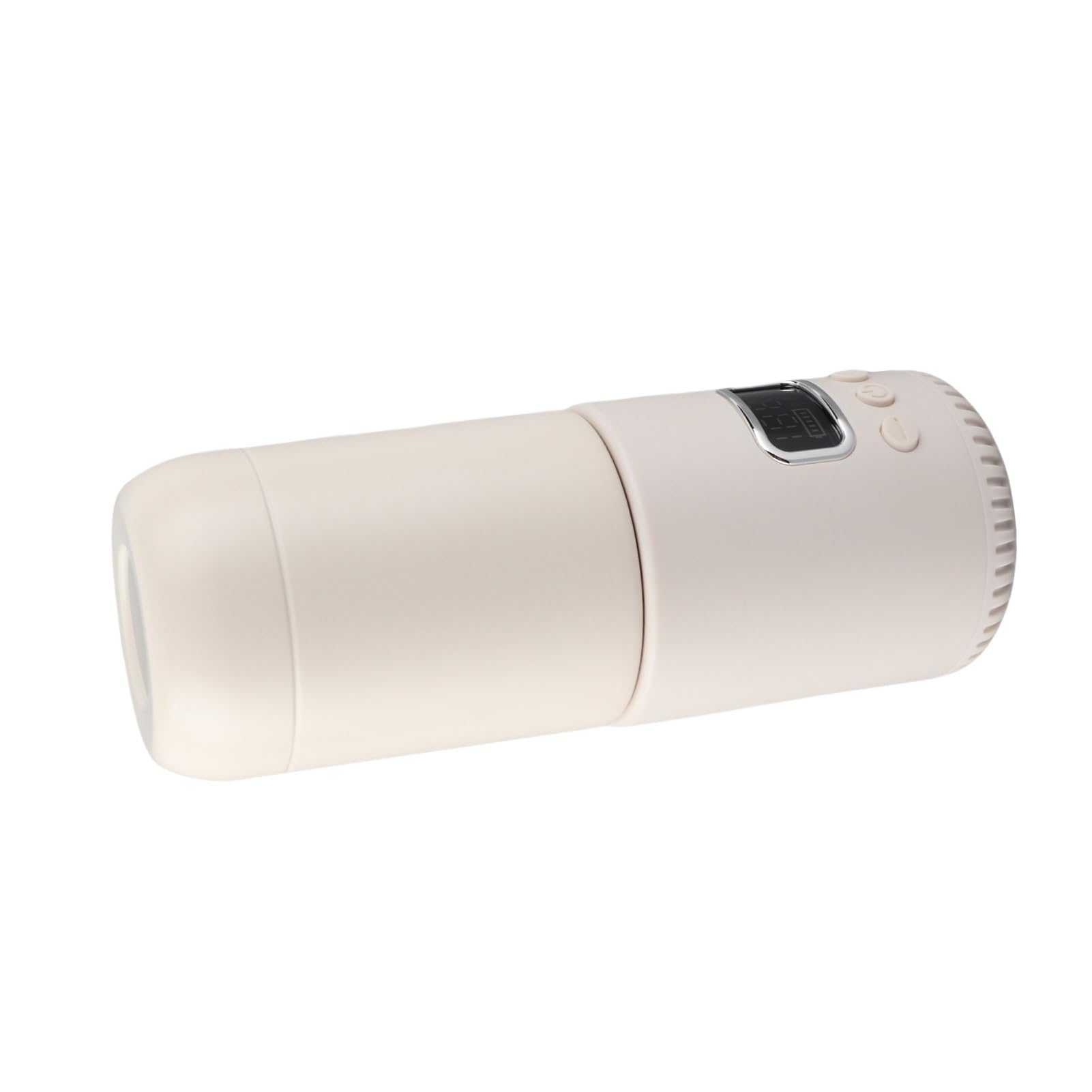 Termo Eléctrico de Viaje sin Cable Calentamiento Portátil, Calienta Agua Mantiene Temperatura Constante Taza Controlada 400 ml para Excursiones Oficina
