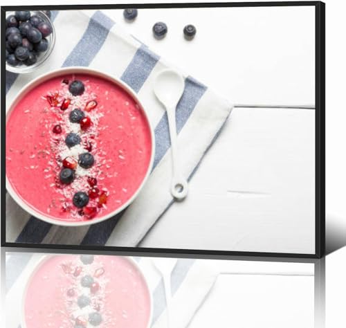 Black Framed Canvas Wall Art Decor for Living Room Bedroom