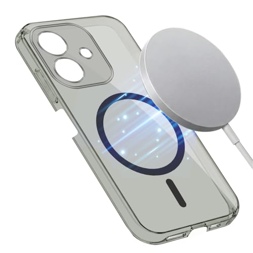 Image of Jkobi Lifetime Anti-Yellow MagSafe Compatible Clear Back Cover Case for Oppo A3X (4G /5G) | Oppo A3 5G (Sleek Hard Crystal | Shockproof and Camera Protection)
