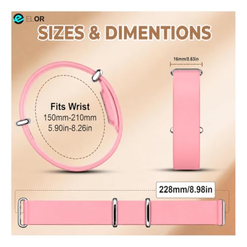 Image of ELOR Replacement Strap /Band compatible with Google Fitbit Air