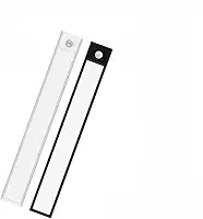 Led para Cozinha, Luminãária de Teto para Cozinha de Led, Smart Luminária Inteligente Ultra com Sensor de Movimento sem Fio E Recarregável Usb Fino Barra(20CM | BRANCO,1 Luminária)