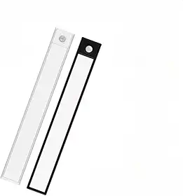 Led para Cozinha, Luminãária de Teto para Cozinha de Led, Smart Luminária Inteligente Ultra com Sensor de Movimento sem Fio E Recarregável Usb Fino Barra(20CM | BRANCO,1 Luminária)