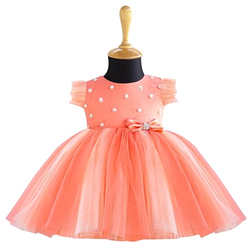 Image of Stanwells Kids Baby Net Dress for Baby Girl Birthday Summer Dress