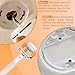 LOLOTONG Smoke Detector Changer Tool with 10.5FT Extension Pole and 1 Tool Pack, Professional Smoke Detector Removal Tool,Smoke Transducer for Convenient Installation Direct Replacement