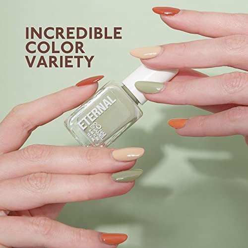 Eternal Nail Polish Set For Women (Safari) - Nail Polish Set For Girls - Long Lasting & Quick Dry Natural Nail Polish Kit For Home Diy Manicure & Pedicure - Made In Usa, 13.5Ml (Set Of 5) #TOP3
