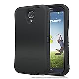 ZeroLemon Samsung Galaxy S4 ZeroShock Rugged Midnight Black Case with Holster/KickStand and Screen Protector