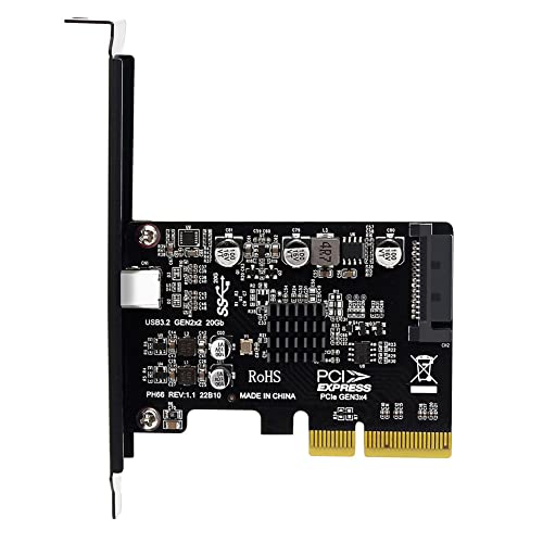 Carte USB PCIE Type C contrôleur ASM3242 protocole USB 3.2 Gen 2X2 - 3