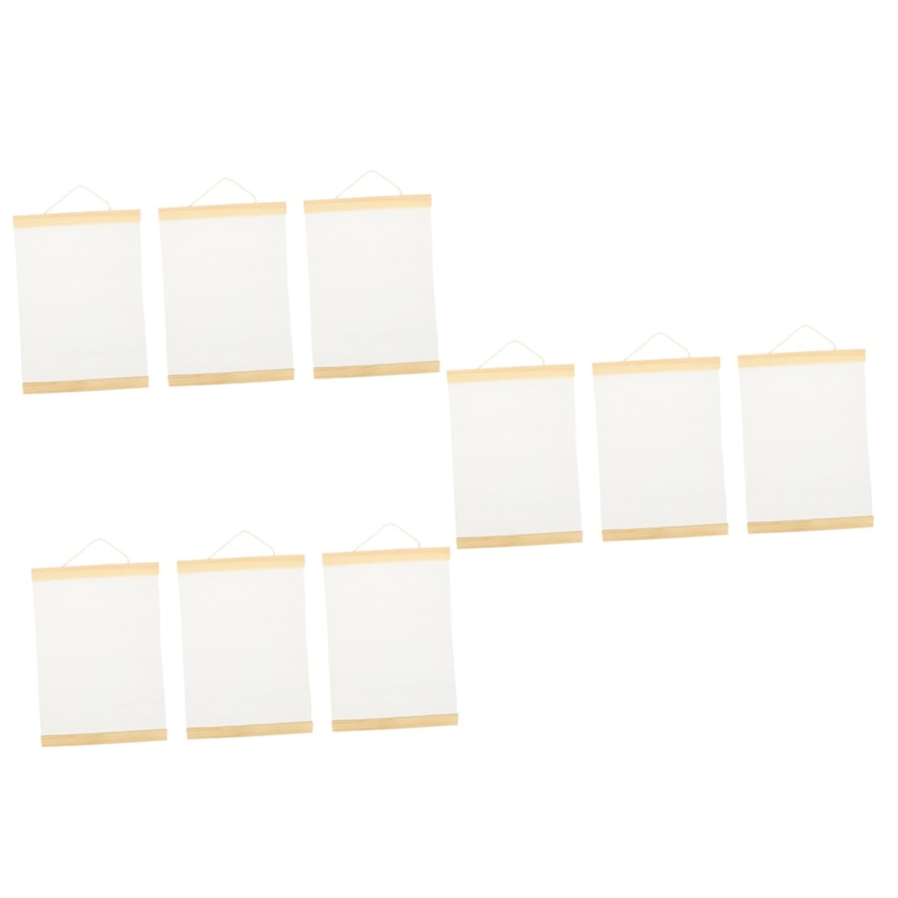 STOBOK 9stücke Mini Ölmalerei Rahmen Quadratische Leinwandplatten Für Kreative Malprojekte Für Künstler Doppelseitige Baumwollleinwand
