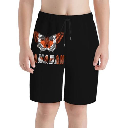 Men's Butterfly Cape Verde Verdean America Flag Swim Trunks Quick Dry for Swimming, Beach Bathing3