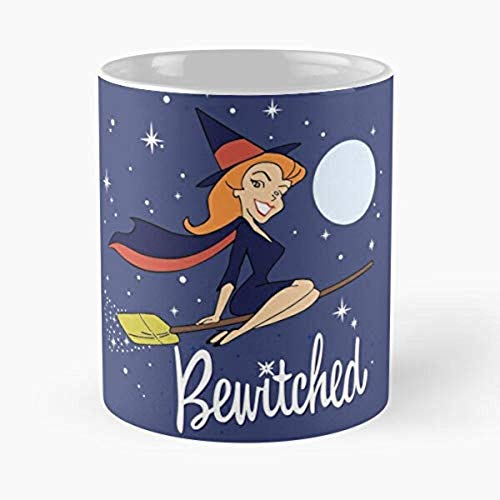 TYCLTY Montgomery Endora Witch Samantha Darren Bewitched Tv Darrin - Best 11 Ounce Ceramic Mug - Classic Mug For Coffee, Tea, Chocolate Or Latte Jop46v S7fus9, waYanl-471, BZ305