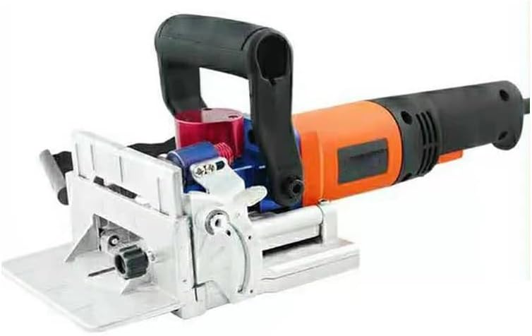 Adjustable Angle Lamello Slotting Machine, Portable Woodworking Tenoning & Grooving Tool for Home Decoration, Wood Boring & Slotting Tasks