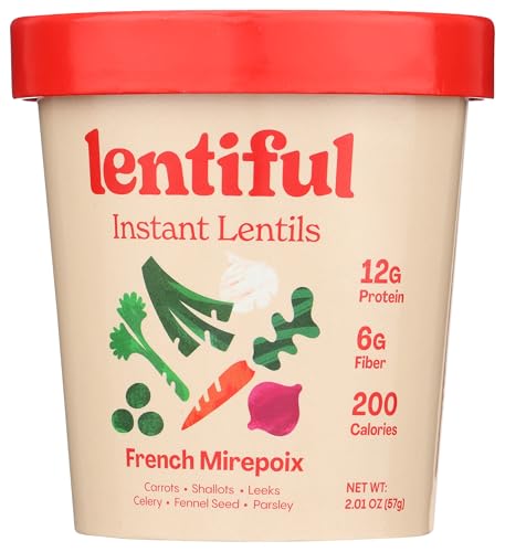 Lentiful French Mirepoix Instant Lentils, 2.01 OZ