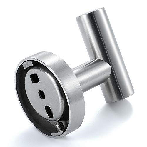 Litvz Sus 304 Stainless Steel Bath Hooks, 2-Pack Single Prong Shower Kitchen Wall Mounted Coat Hooks Hanger For Towel Bath Robe Hat Keys Bags Home Kitchen Hotel With Brushed Finish #TOP2