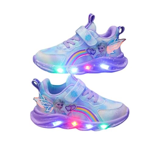 ELSA Kinderschuhe mit Licht von 2 bis 12 Jahre, Prinzessin Schuhe...