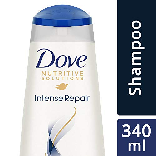 Image of Dove Intense Repair Shampoo, 650ml & Intense Repair Shampoo, 340ml