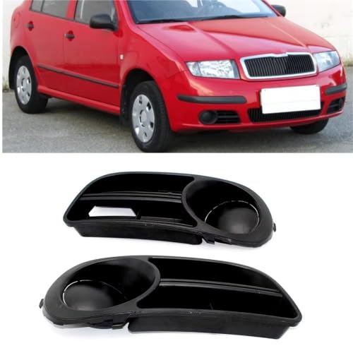 Phare antibrouillard Skoda Fabia MK1 lifting cache calandre avant 2005