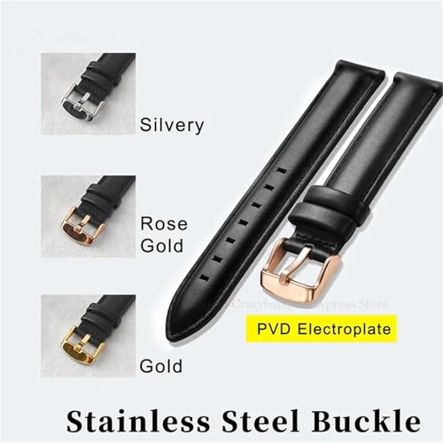 Bracelet cuir compatible DW 20mm pour remplacer un bracelet usé - 6