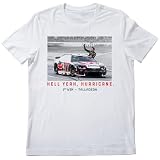 Classic Ink Carson Hocevar 2026 Hell Yeah Hurricane 1st Cup Win Talladega T-Shirt White (US, Alpha, 3X-Large, Regular, Regular)