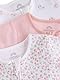 NEXT 3er-Pack Baby-Strampler mit Zweiwege-RV Rosa 3 Monate