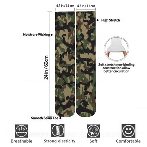 Women's Over Knee High Socks Long Tube Dresses Sock Fashion Cotton Thigh High Socks Stockings3