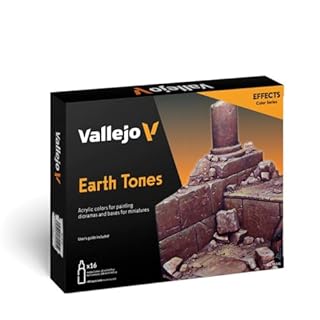 Vallejo Model Color Set, Acrylic Paint Assortment for Miniatures and Figures, 18 ml, Self-Leveling with BSL System, Matte Finish