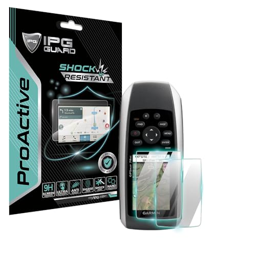 IPG for Garmin GPSMAP 78 78s 78sc Hydrogel Thin or IPG Proactive 9H Nano Screen Protector (2 Units) Invisible Screen Guard - HD Quality/Self-Healing/Bubble -Free for 78sc (Proactive 9H)