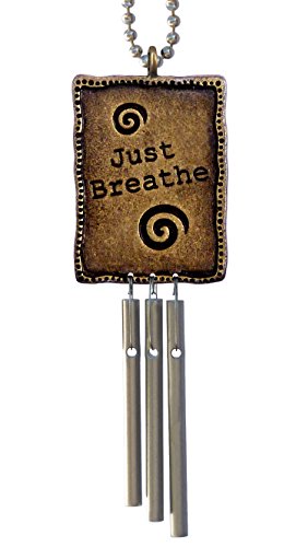 Jacob'S Musical Chimes SG_B00II6I7YY_US Jacob'S Musical Car Charm, Just Breathe, Mini Wind Chime cover