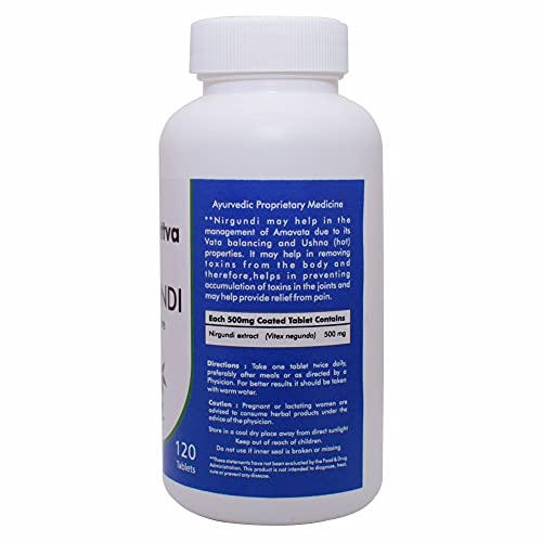 Image of Nirgundi Tablet (120 Tablet (Pack of 1))