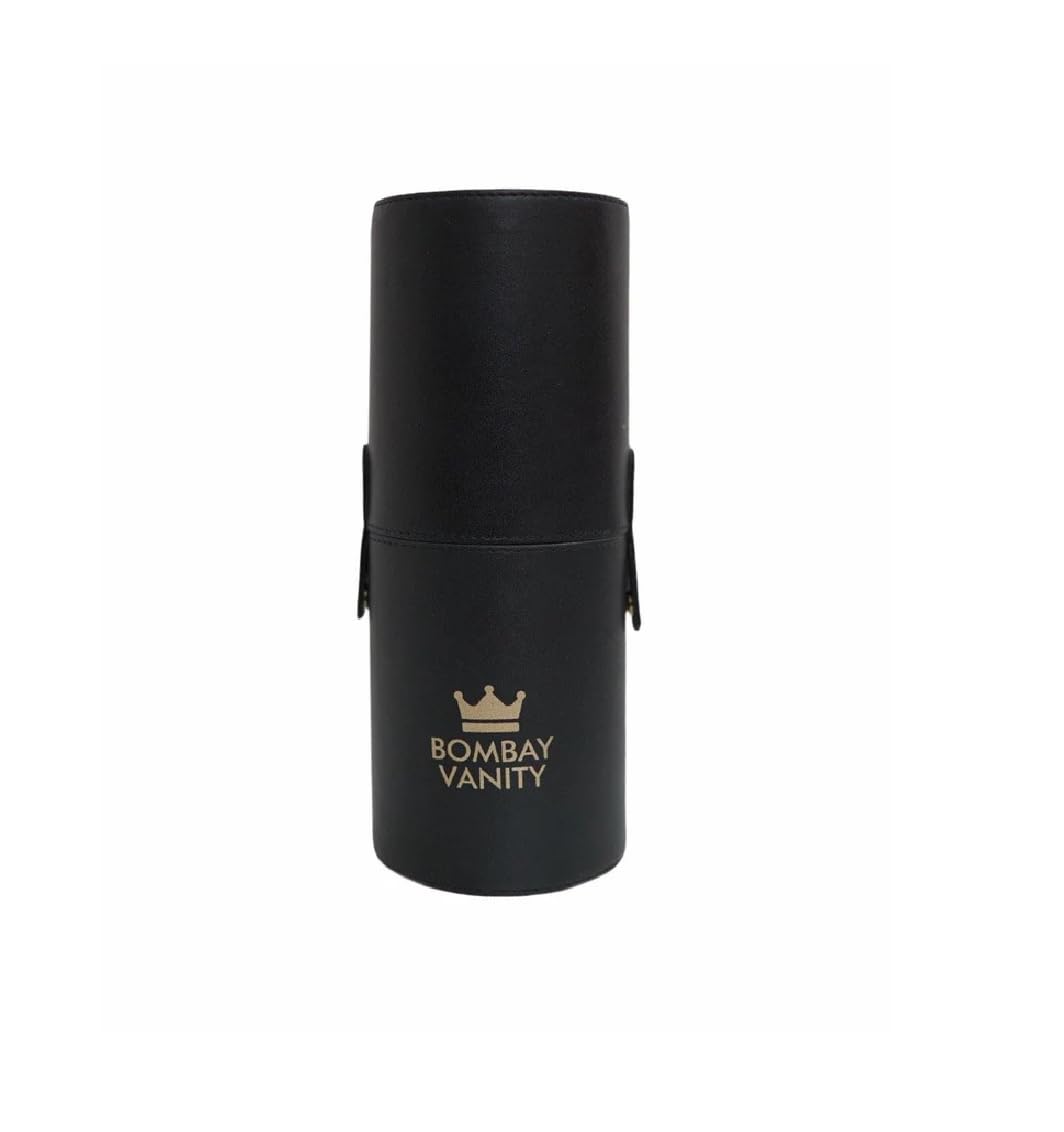 Polyurethane (Pu) Black Makeup Brush Organiser, Brush Holder, Makeup Brush Case, Travel Vanity Case-image-29
