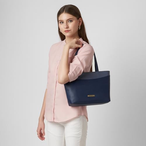 Image of Caprese Fergi Medium Tote Bag for Women | Stylish, Durable, Multi-Compartment Design for Work, Travel, Shopping | Large Capacity, Comfortable Straps, Ideal for Tab & Essentials