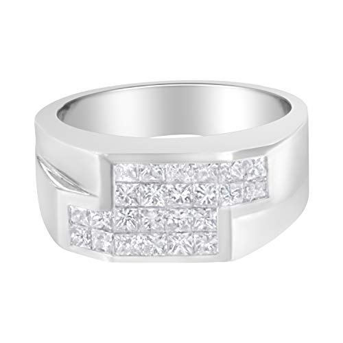 Haus of Brilliance 14KT White Gold Diamond Cluster Ring (1 3/4 cttw, G-H Color, VS2-SI1 Clarity)