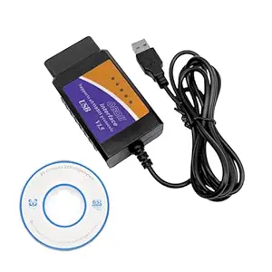 ELMconfig Scanner with MS CAN/HS CAN Switch Diagnosis on Windows with V1.5 PIC18F25K80 Chip for F150 F250 Car and Light Truck ELM327 OBD2 USB Adapter for Windows