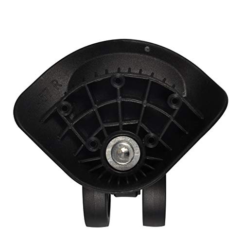 Roues de Remplacement pour Valise, Roues Pivotantes Universelles en PVC, 55 mm, Pack de 2