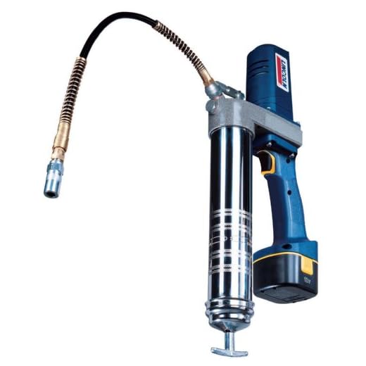 Lincoln Lubrication 1242 12 Volt DC Cordless Rechargeable Grease Gun with Case and Charger
