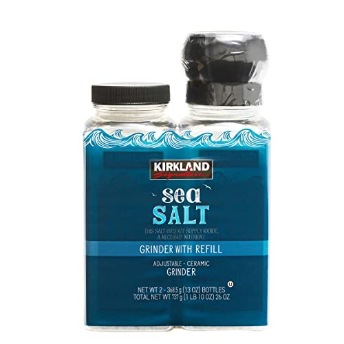 Kirkland Signature Sea Salt Grinder with Refill