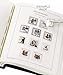 LEUCHTTURM SF-Feuilles préimprimées France carnet de timbres 