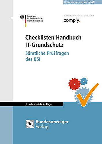 Checklisten Handbuch IT-Grundschutz: Sämtliche