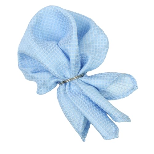 Image of Kovove The Essentials Checkered Pocket Square For Men