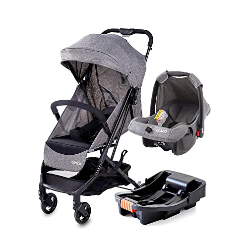 Cosco Kids, Travel System Minny 3.0 Trio, Cinza Mescla