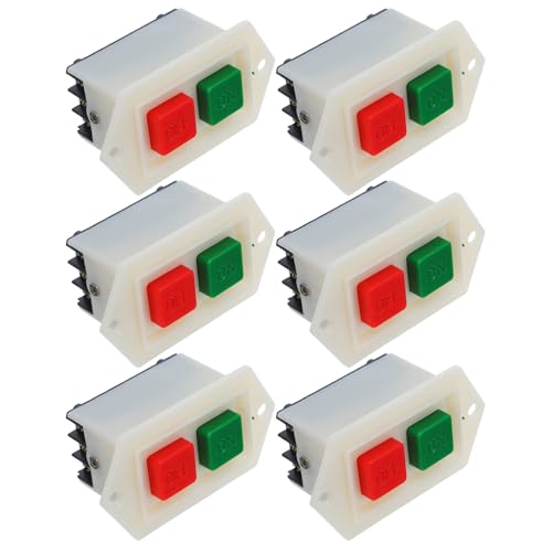 Interruptor de Botón Pulsador Industrial Healeved para Reparar Amoladora y Cortadora