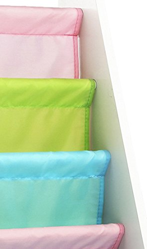 Humble Crew Kids 5 Shelf Book Rack Storage Bookshelf, White/Pastel (Pastel Collection) #TOP5