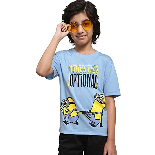 Image of Kidsville Baby-Boy's Cartoon Regular Fit T-Shirt