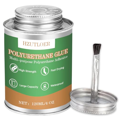 Polyurethane Adhesive,120ML Multi-Purpose Polyurethane Glue,Super Glue for PU,PVC,TPU,ABS,etc,High
