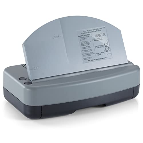 Eco-Friendly Electric 2-3 Hole Adjustable Punch (30-Sheet Capacity) - Officemate 90115
