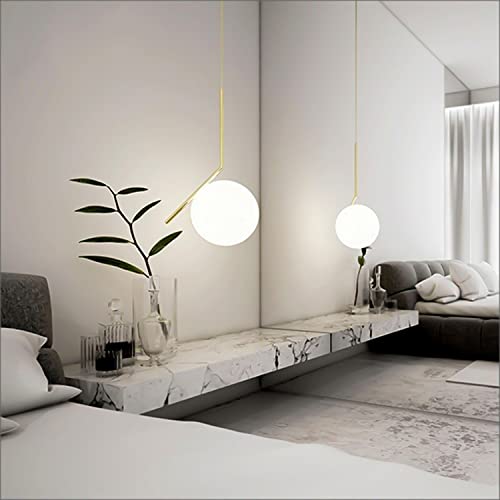 Image of Harold Electricals Minimalist Global Design Hanging Jhumar Golden Pendant Light for Decorative Ceiling Lamp, Living Room, Hall, Dining Area, Bedroom, Kitchen & Office (Bulb Not Included)- Set of 2