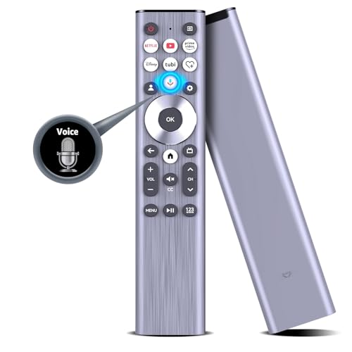PZL ERF6A80 Replacement Voice Backlit for Hisense TV Remote Control, for Hisense U6/U7/U8/A7 Series Mini-LED ULED 4K UHD Google Smart TV