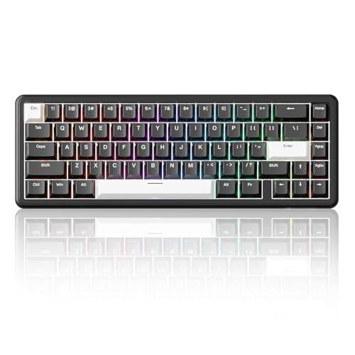 ラピトリ キーボード 無線対応 Attack shark x65 pro he X65PRO HE: 8000Hzポーリングを備えたワイヤレスマグネティック