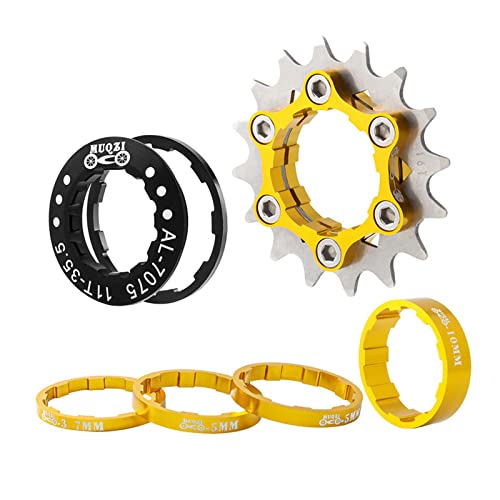Convertisseur de cassette mono-pignon évite les déraillements de vélo