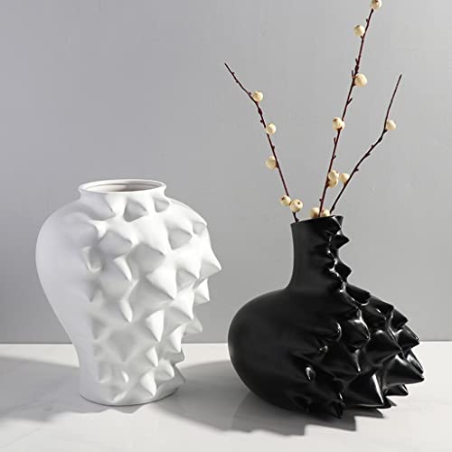 Vase vase deco vase en céramique moderne pour salon et composition - 5